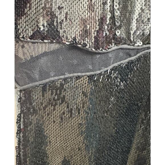 Bardot Black Sequin Bodycon Cocktail Dress | Size 6 Small | NYE Party Glam - Picture 4 of 7